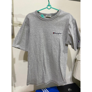 champion 短袖上衣 經典短袖上衣 灰色上衣 正版