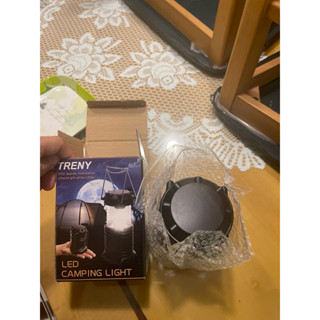 TRENY LED伸縮多功能燈 多功能LED手提燈 露營燈 野外活動 露營⛺️ 戶外 野炊 探險 裝電池 全新 6LED