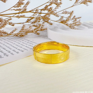 【金宏大銀樓】純金9999黃金女戒指 女生戒指 招財戒指 1錢戒指 結婚 4863