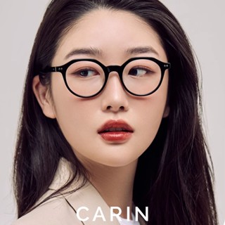 CARIN 光學眼鏡 RAMS P C1 切角圓框膠框 - 金橘眼鏡