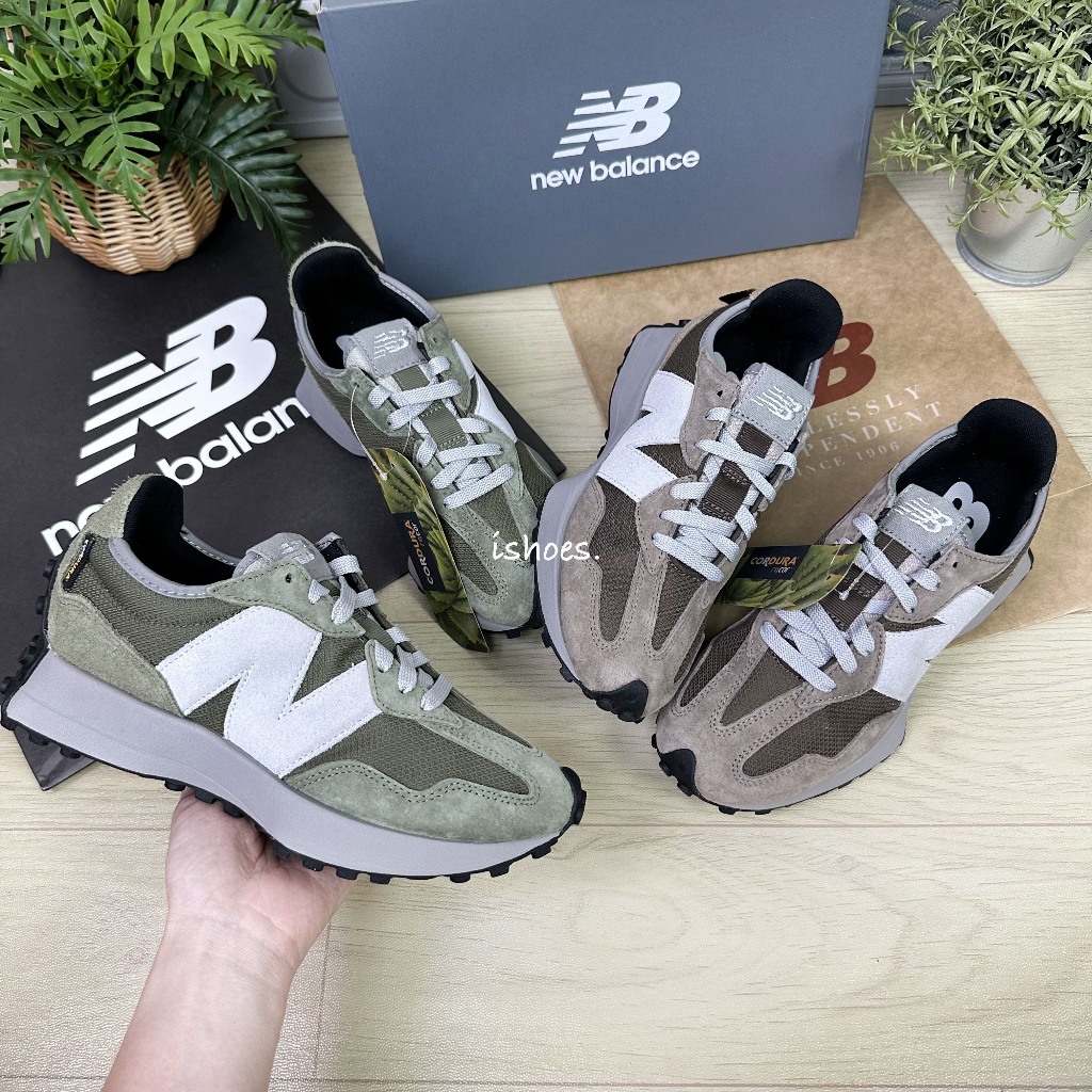 iShoes正品 New Balance 327 情侶鞋 Cordura 休閒鞋 U327OA U327OB D