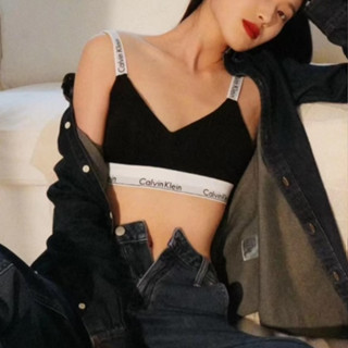 [S.E美國代購]Calvin Klein CK 有襯墊內衣 經典款 logo肩帶 運動內衣 可扣式內衣 無鋼圈