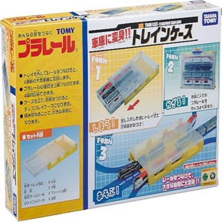 全新現貨 TP56383 火車收藏箱 4車線 火車車庫 長型火車收納 多美 PLARAIL 鐵道王國 火車玩具