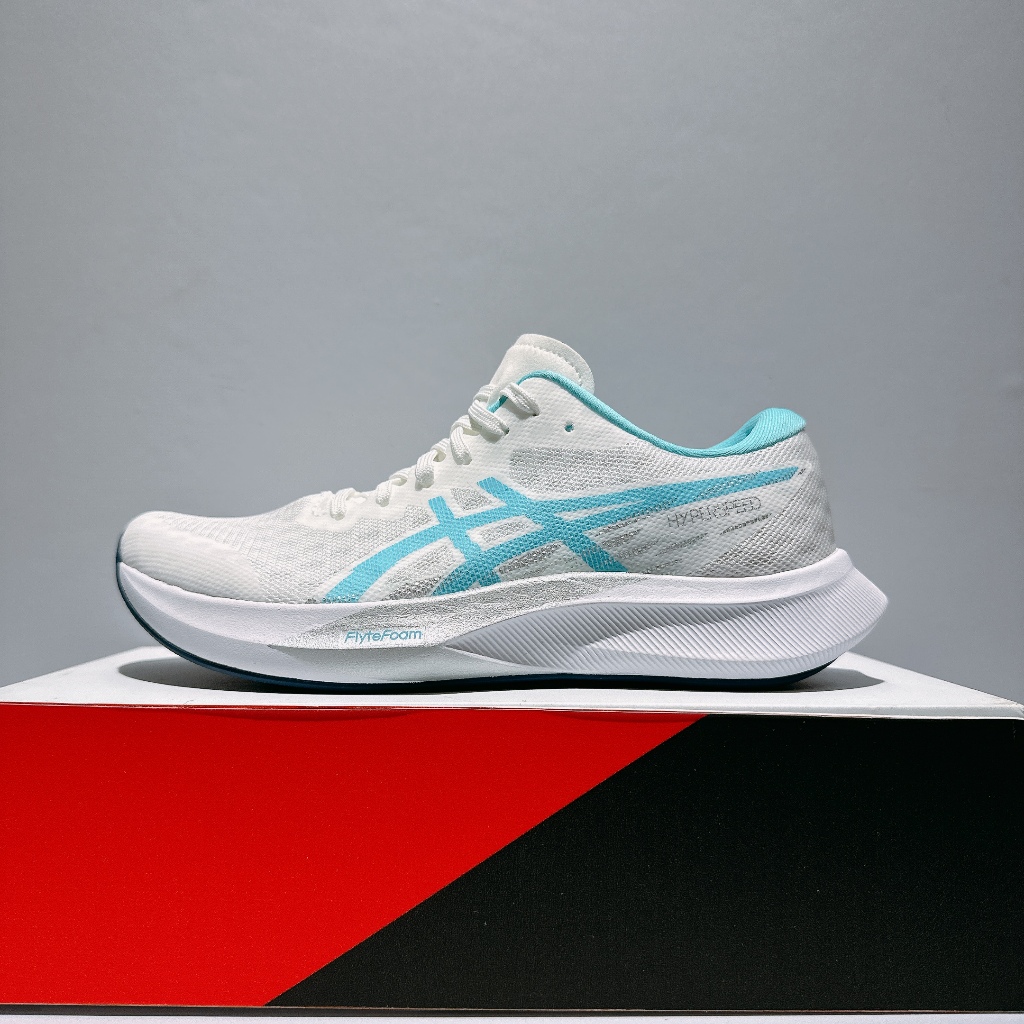 ASICS HYPER SPEED 3 女生 白色 舒適 透氣 競速 緩震 運動 慢跑鞋 1012B677-100