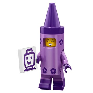 樂高 LEGO 71023 絕版 樂高玩電影2 人偶包 5 紫色蠟筆人 人偶 [快樂高手附發票]