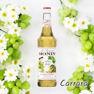 【卡拉拉咖啡精品】Monin 白葡萄糖漿 果露 700ml