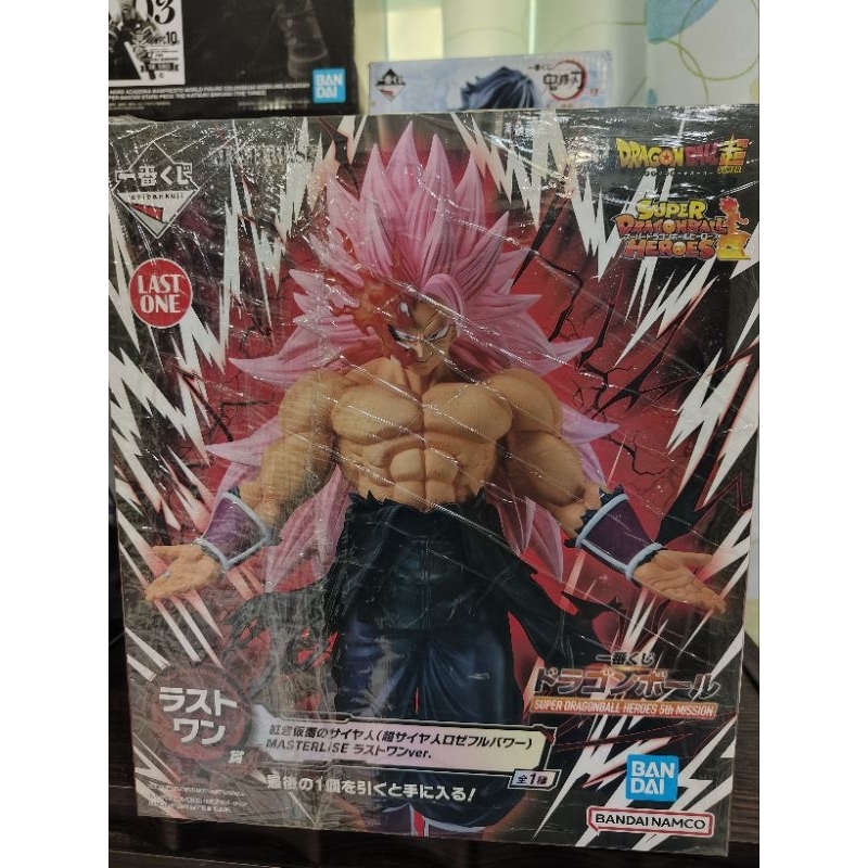 日版 現貨  最後賞 黑悟空 桃紅假面超三黑悟空 龍珠超5th 七龍珠超 桃紅悟空