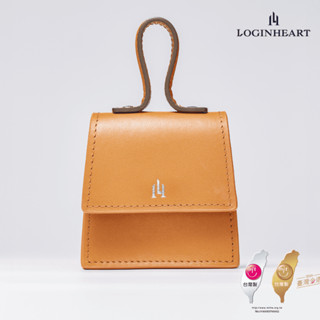 LOGINHEART｜迷你配方包(蜂蜜焦糖棕) 科技精品小廢包/MIT微笑標章認證/個性化行動支付/專利微晶片模組技術
