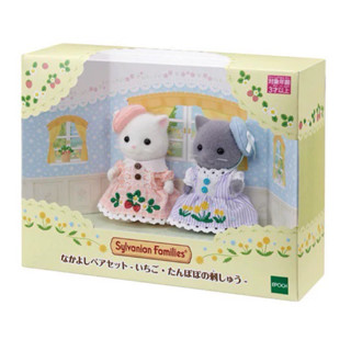 森林家族 波斯貓蒲公英刺繡會員限定套