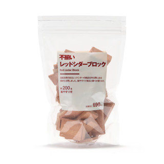 ｜預購｜日本限定 MUJI 無印良品 不規則雪松木塊(附砂紙)