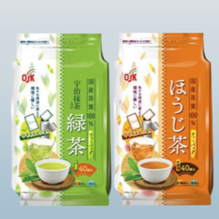 免運 快速出貨 日本 OSK 小谷穀粉 德用 綠茶包 焙茶包 綠茶 焙茶 抹茶 日本綠茶 日本焙茶 茶包 40入 日本茶