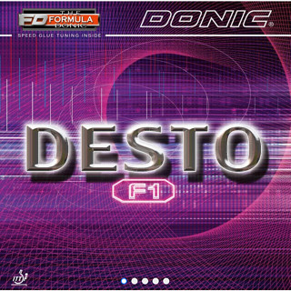 ［將拼桌球運動空間］DONIC DESTO F1 max 紅、黑膠皮 適合初學