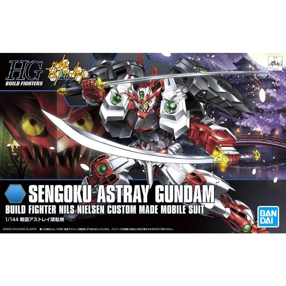 (BANDAI) 代理版 組裝模型 HG 1/144 鋼彈創鬥者 戰國異端紅色機鋼彈 007 公司貨(模力虹)