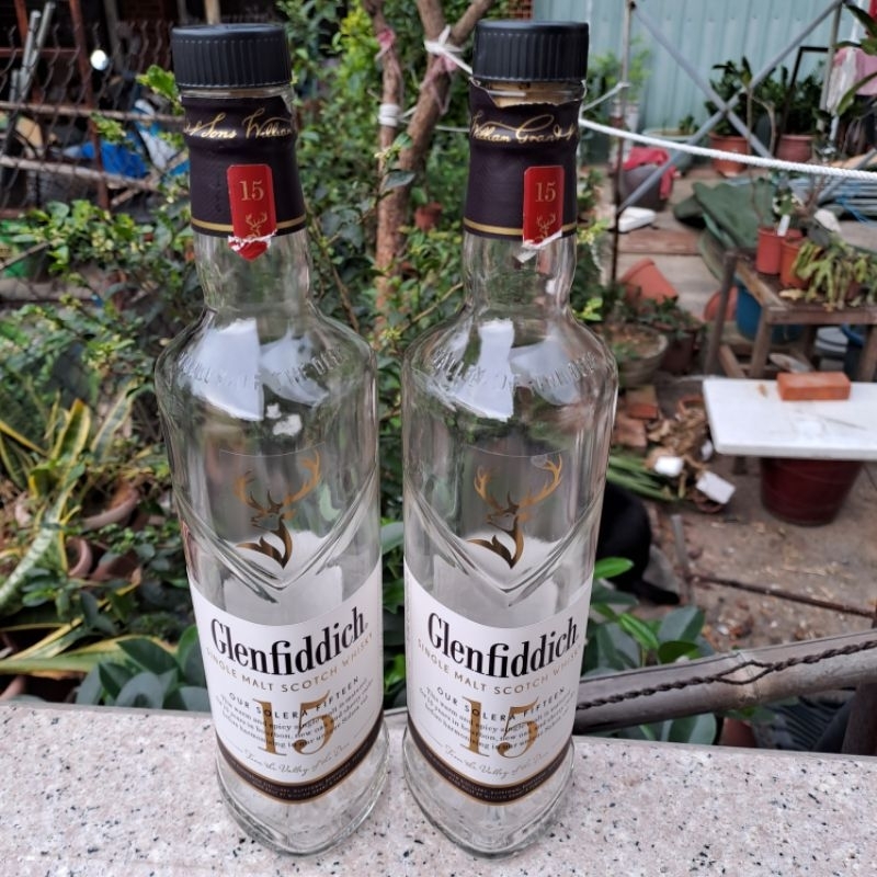 約翰走路尊爵  格蘭菲迪15年  蘇格登12.13年單一麥芽威士忌空瓶（滿100才出貨）