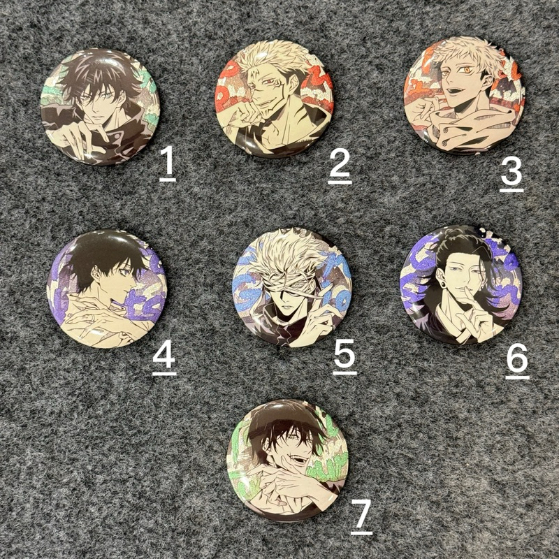 【 現貨】🧸 58mm 咒術迴戰 吉伊卡哇 初音未來 多款式 動漫 徽章 吧唧 馬口鐵徽章 別針 胸章 吉伊 咒術 初音