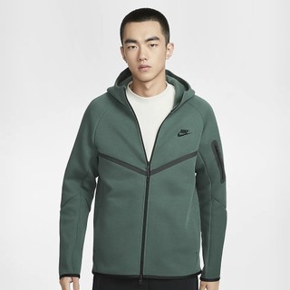 NIKE TECH WINDRUNNER 風行者系列連帽拉鍊外套 綠色 HV0950-338