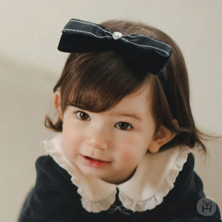 ★ShopDenie☆[現貨]韓國正品*KIDS CLARA* HAPPY PRINCE- Paige愛心蝴蝶結髮