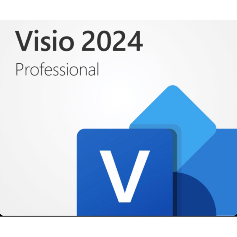 [社區電腦王］微軟Visio 2024綁定版 流程管理  uml 時序圖 商業分析師 流程圖架構圖 系統分析 系統設計