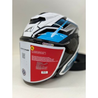 ASTONE DJ14 BQ2 白藍 半罩式安全帽 亞洲頭型 臺中倉儲安全帽