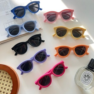 🕶D.K shop🕶十月新款-偏光抗UV400 無毒矽膠彈性ins風微圓框兒童墨鏡 太陽眼鏡 輕量 檢驗合格 抗UV40
