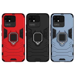 軍規防摔手機殼 Realme narzo 50A 鋼鐵指環支架 RMX3430 防摔殼 narzo 50a 手機殼