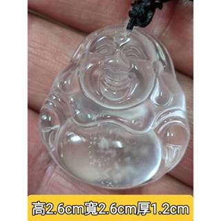 放光雪花棉緬甸玻璃種水沫大肚彌勒A貨