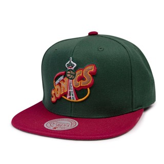 NBA Team 2 Tone 2.0 Snapback HWC 經典平帽沿 超音速 綠紅