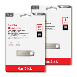 SANDISK 晟碟 Ultra Luxe CZ75 512G 1TB USB Type-C 高速 金屬隨身碟