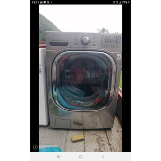 超大公斤數，19公斤～二手中古樂金LG19公斤變頻滾筒洗脫烘洗衣機，2015年，型號WD-S19TVD