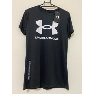 美國購入 全新 under armour 黑色 女生 運動排汗衣