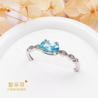【天然寶石💎925純銀】風信子石戒指 絕美爆閃火彩珠寶戒指 情人節 生日 紀念日 禮物 氣質百搭💖事業靈性天使靈氣聖朵芬