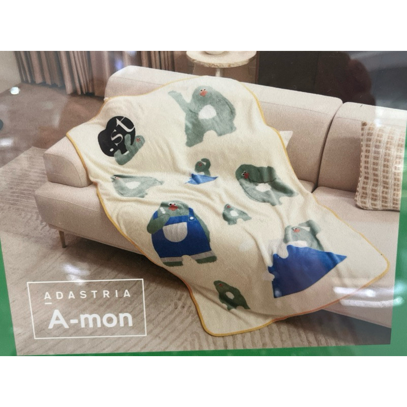 dot st TW Adastria 品牌 A-mon 法蘭絨 毛毯