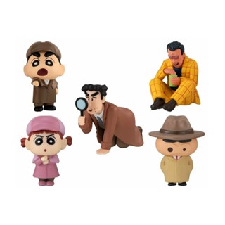 【日本 萬代 BANDAI】 蠟筆小新 名偵探 扭蛋 公仔 不理不理佐衛門 小新公仔 轉蛋 園長先生 野原廣志 妮妮