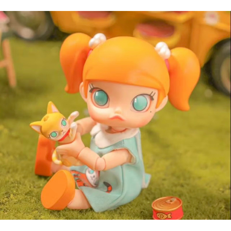 正品MOLLY你今天很好看BJD可動公仔。泡泡瑪特。pop mart。