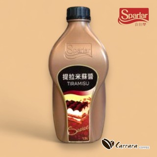 新貨到【卡巴咖吧】Sparlar 食伯樂 提拉米蘇醬 糖醬 (1.5L/罐)
