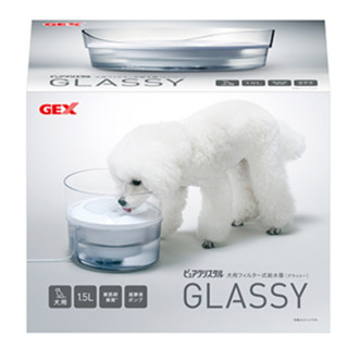 日本 GEX 愛犬 愛貓 透涼感淨水飲水皿 1.5L 活水機 迴圈水機 寵物飲水機