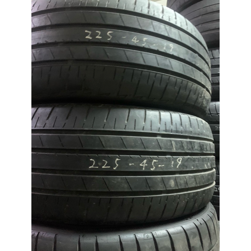 中古胎 225/45/19普利斯通T005 倍耐力PZ4 參考運動跑胎