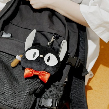 日本 正版 宮崎駿 吉卜力 魔女宅急便 黑貓 吉吉 伸縮 零錢包 卡套 卡夾 悠遊卡套 悠遊卡 萬聖節 聖誕節 交換禮物