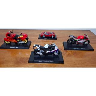 7-11 BMW 1:24重機模型車 1988、Ducati重機模型車2012、法拉利模型車2015