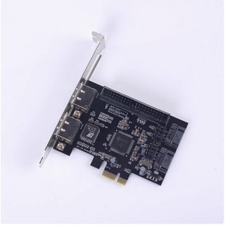 PCIE PCI-E轉SATA IDE SAS 2sata+ide JMB363 磁碟陣列卡 擴充卡 擋板