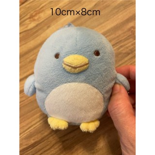二手玩具 San-X 角落生物 經典坐姿絨毛娃娃 S 角落小夥伴 企鵝 正版 10 x 8 cm