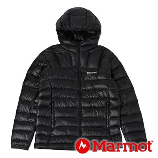 【Marmot】男防風羽絨連帽外套(FP750)『黑』TSAMD013