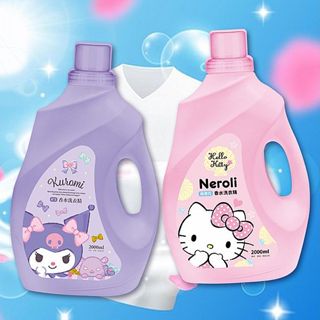 SANRIO 三麗鷗 酷洛米N°5／Hello Kitty甜橙花香水洗衣精(2000ml)【小三美日】DS023877