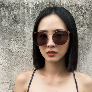 KlassiC.- JOLIE 方尖臉救星流線圓方框 小臉必備輕量化大墨鏡