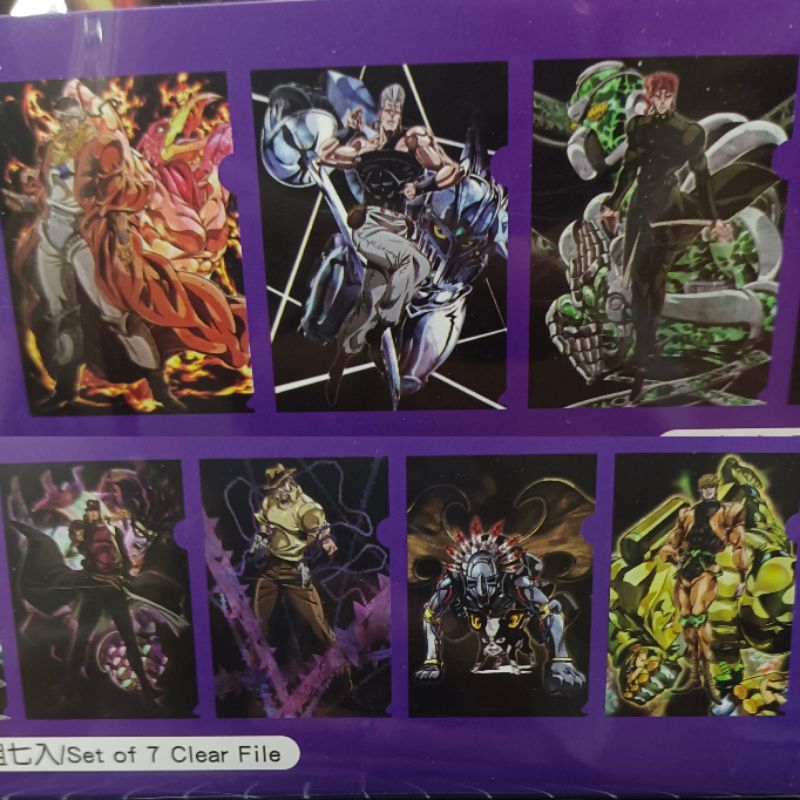 全新資料夾 JOJO的奇妙冒險 星塵遠征軍 空條承太郎 迪奧布蘭度 花京院典明 波魯納雷夫 喬瑟夫喬斯達 阿布德爾 伊奇