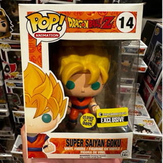 -傑卡玩具- 《美國正版現貨》Funko pop 14 七龍珠 超級賽亞人悟空 夜光版 #公仔