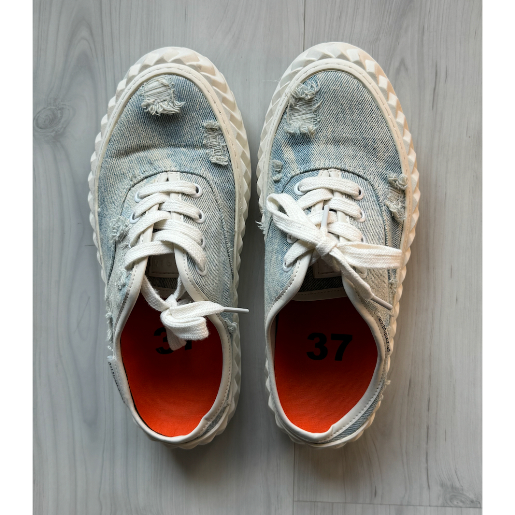 巴黎的獨立鞋履 Both 休閒鞋 平底鞋 膠鞋 size 37