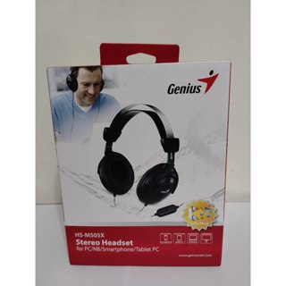 Genius 昆盈全罩式耳機 HS-M505X