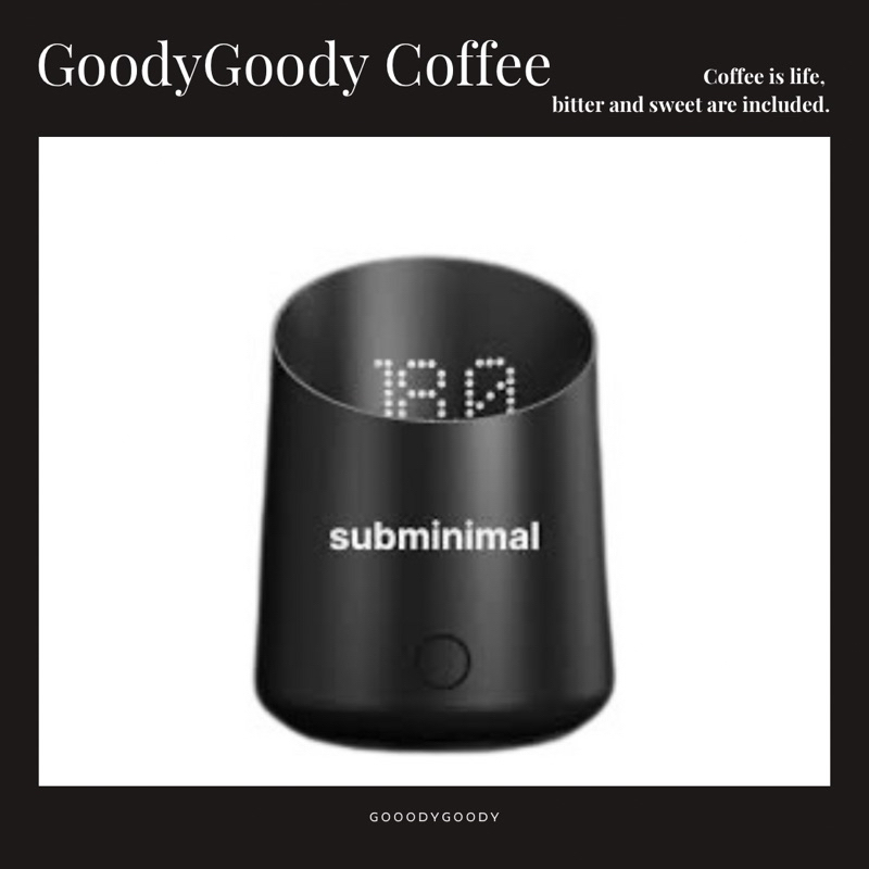 🌊ᵍᵒᵒᵈʸ代購 subminimal subscale dosing cup 電子咖啡杯秤