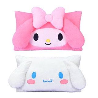 [現貨全新品] 15"三麗鷗雙人枕可愛 紓壓 療癒 抱枕 背枕 Hello Kitty 美樂蒂 大耳狗 雙人枕頭 居家寢